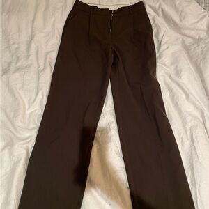 ARITZIA Wilfred brown effortless pants, size US 8, NWOT!! Negotiable price